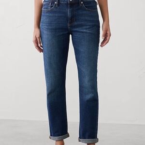 Banana Republic Dark Blue Straight Leg Jeans. 27/4 Tall